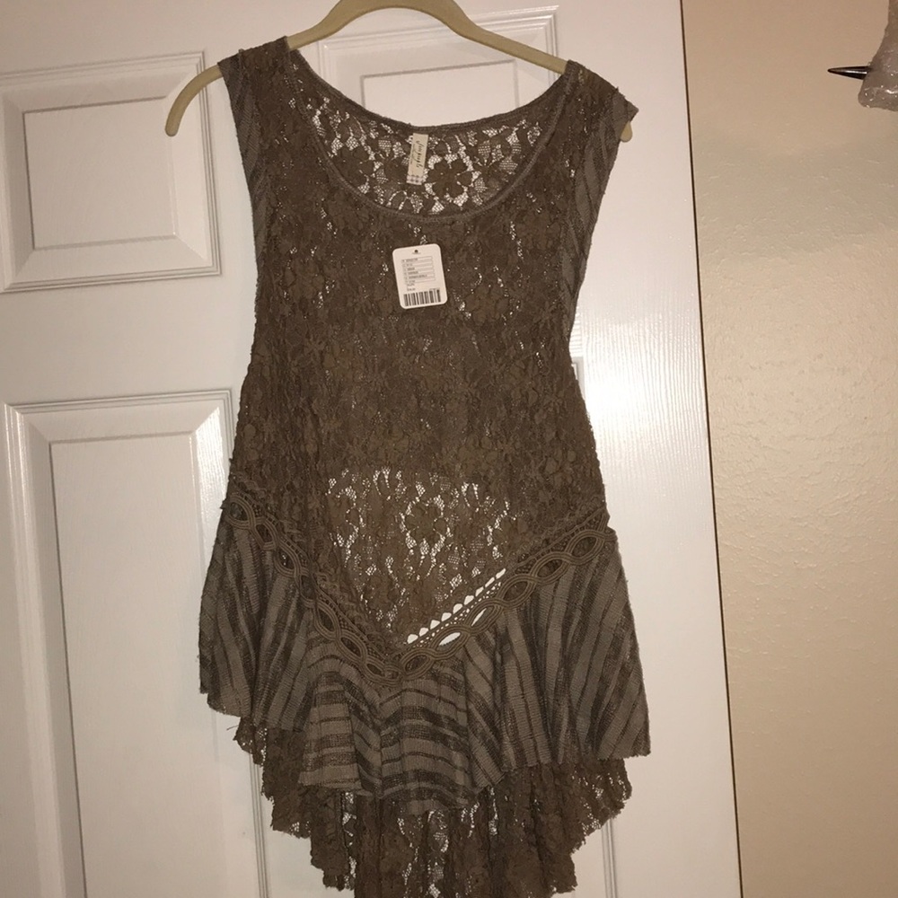 Free people lace top